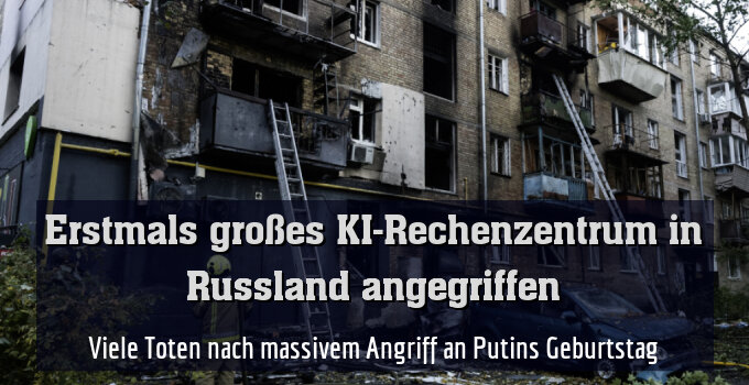 Viele Toten nach massivem Angriff an Putins Geburtstag