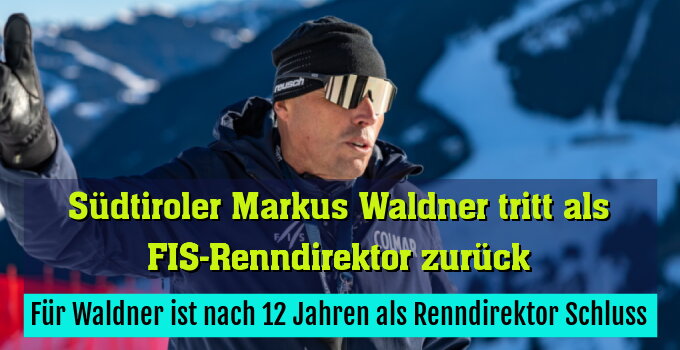 Für Waldner ist nach 12 Jahren als Renndirektor Schluss