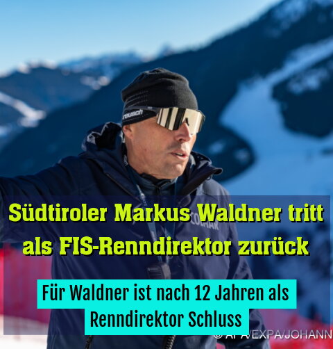 Für Waldner ist nach 12 Jahren als Renndirektor Schluss
