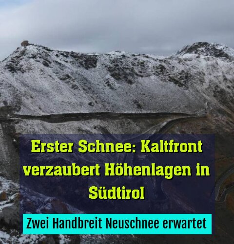 Zwei Handbreit Neuschnee erwartet