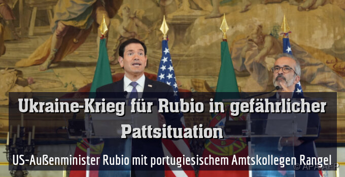 US-Außenminister Rubio mit portugiesischem Amtskollegen Rangel