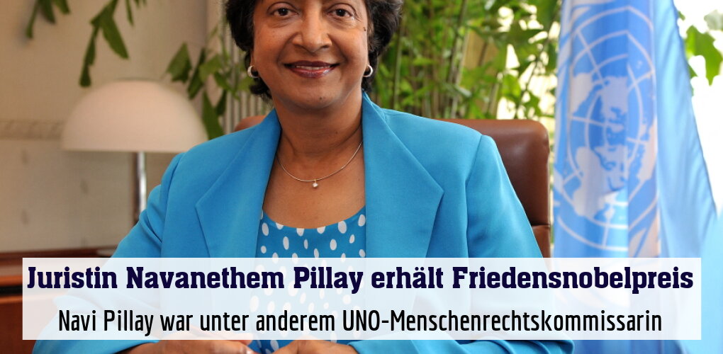 Navi Pillay war unter anderem UNO-Menschenrechtskommissarin