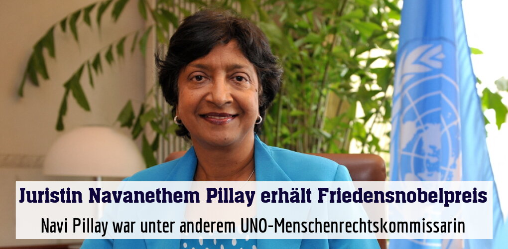 Navi Pillay war unter anderem UNO-Menschenrechtskommissarin
