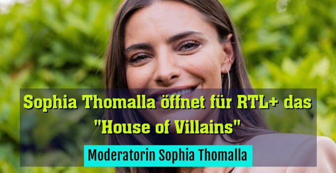 Moderatorin Sophia Thomalla