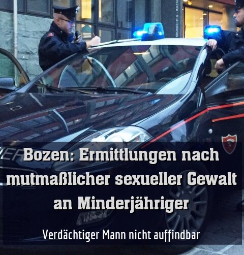 Verdächtiger Mann nicht auffindbar
