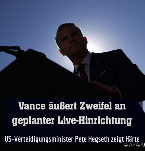 US-Verteidigungsminister Pete Hegseth zeigt Härte