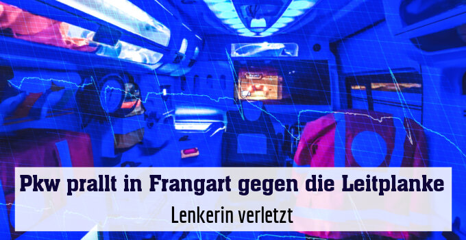 Lenkerin verletzt