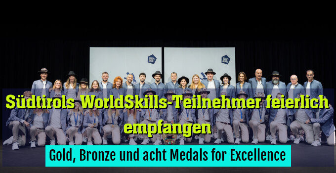 Gold, Bronze und acht Medals for Excellence