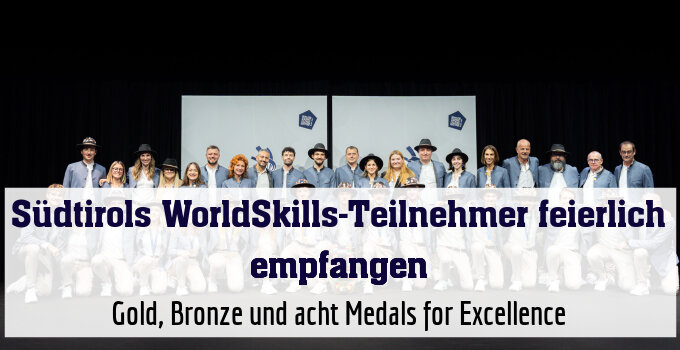 Gold, Bronze und acht Medals for Excellence