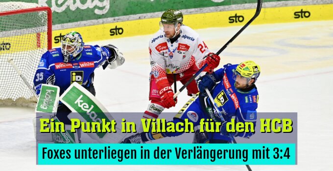 Foxes unterliegen in der Verlängerung mit 3:4