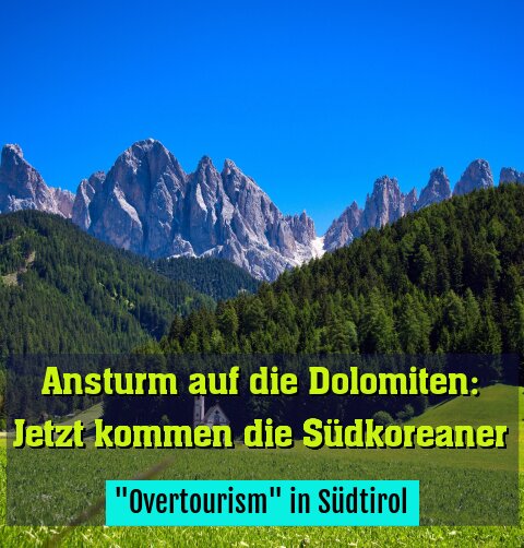 "Overtourism" in Südtirol