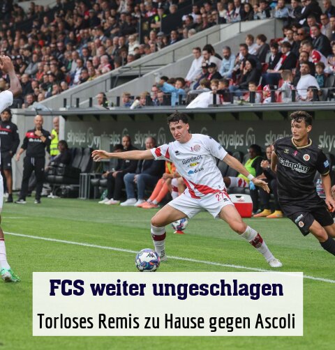 Torloses Remis zu Hause gegen Ascoli