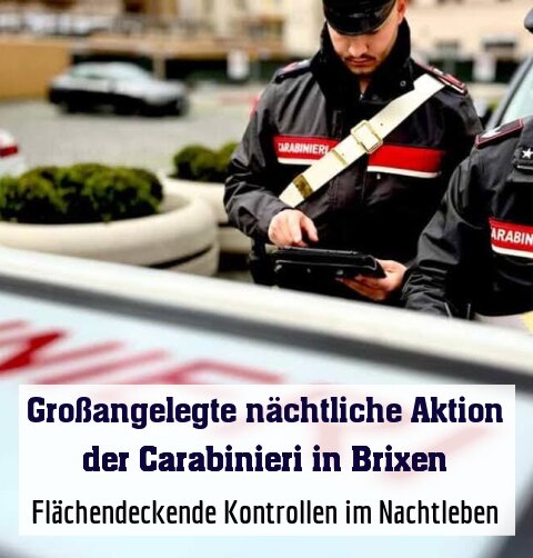 Flächendeckende Kontrollen im Nachtleben