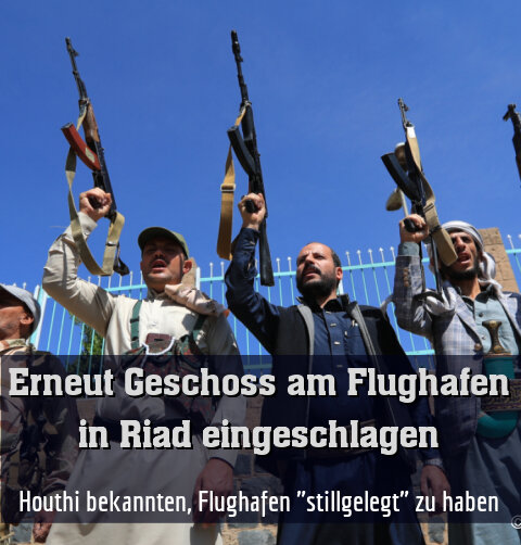 Houthi bekannten, Flughafen "stillgelegt" zu haben