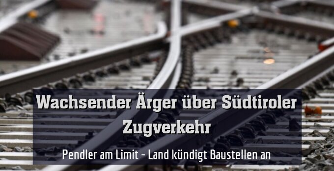 Pendler am Limit - Land kündigt Baustellen an