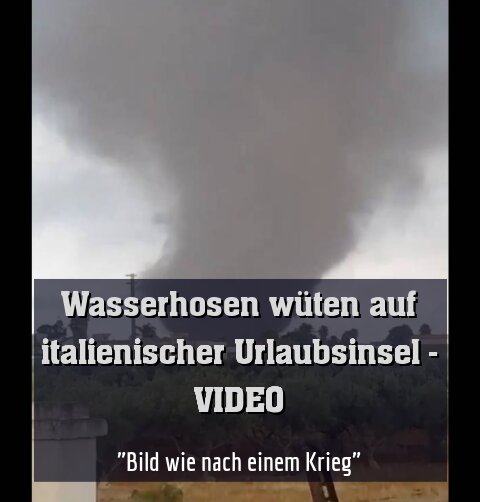 "Bild wie nach einem Krieg"