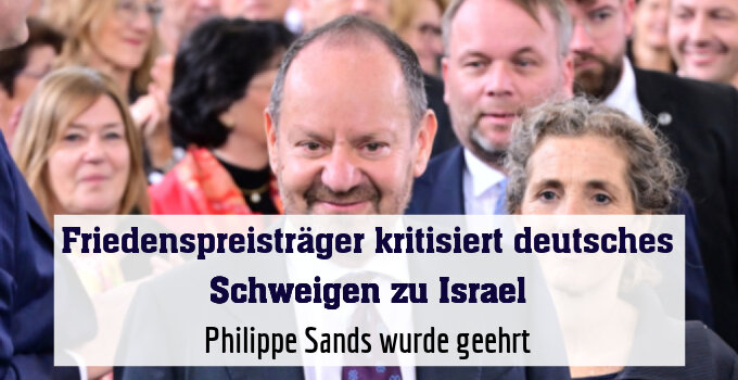 Philippe Sands wurde geehrt