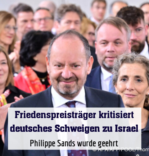 Philippe Sands wurde geehrt