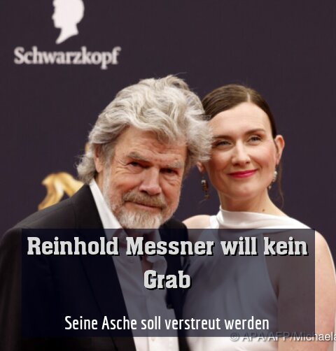 Seine Asche soll verstreut werden