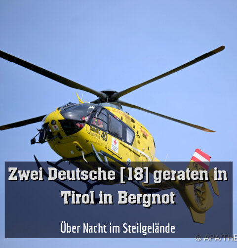 Über Nacht im Steilgelände
