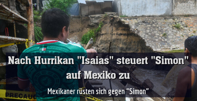 Mexikaner rüsten sich gegen "Simon"