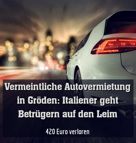 420 Euro verloren