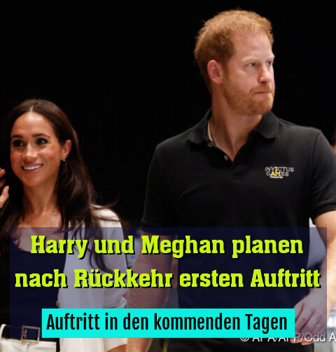 Auftritt in den kommenden Tagen