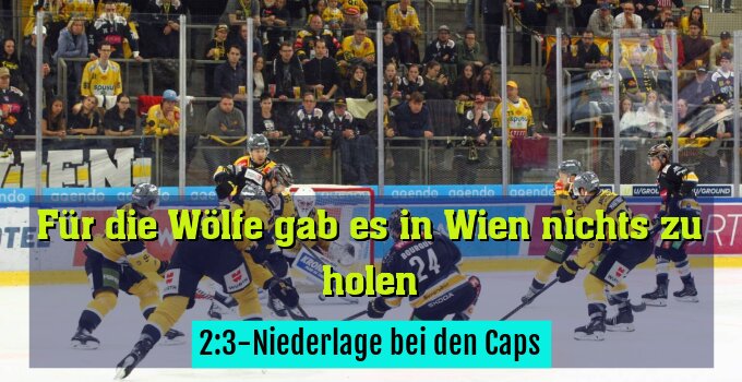 2:3-Niederlage bei den Caps