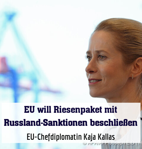 EU-Chefdiplomatin Kaja Kallas