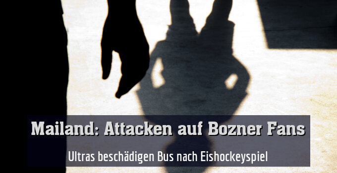 Ultras beschädigen Bus nach Eishockeyspiel