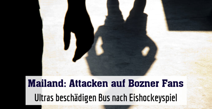 Ultras beschädigen Bus nach Eishockeyspiel