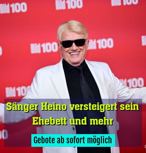 Gebote ab sofort möglich