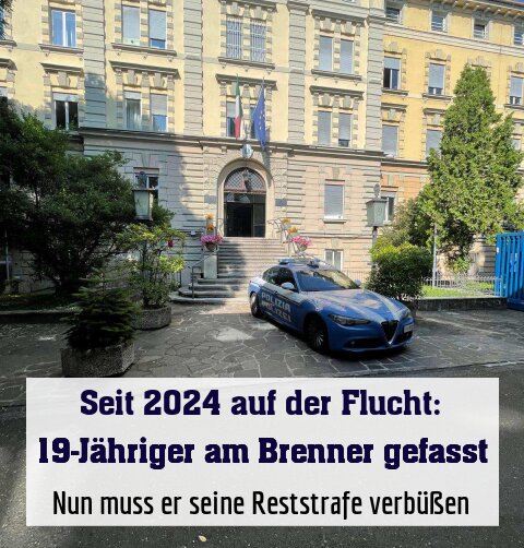 Nun muss er seine Reststrafe verbüßen