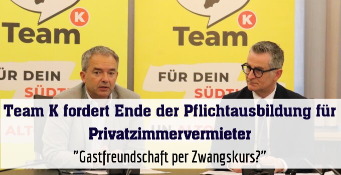"Gastfreundschaft per Zwangskurs?"