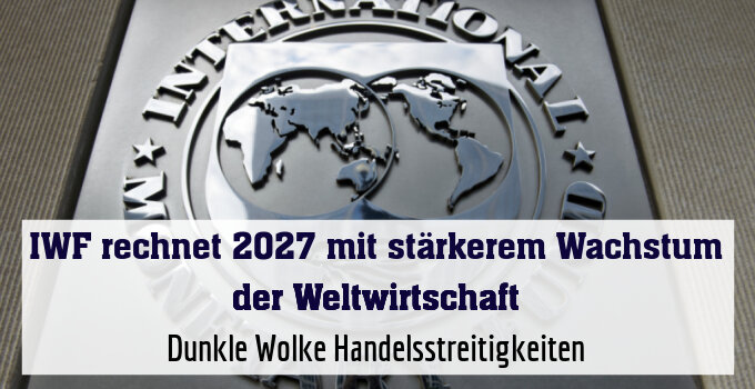 Der IWF blickt optimistisch ins kommende Jahr