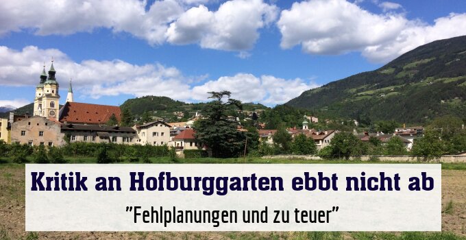 "Fehlplanungen und zu teuer"