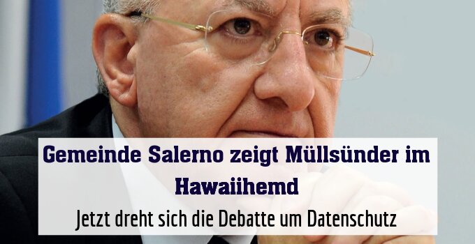 Jetzt dreht sich die Debatte um Datenschutz