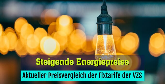 Aktueller Preisvergleich der Fixtarife der VZS