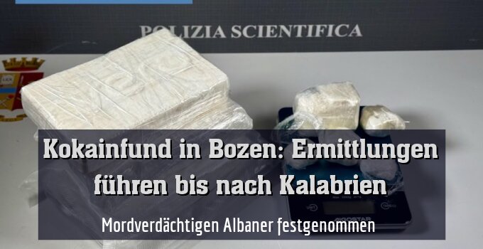 Mordverdächtigen Albaner festgenommen 