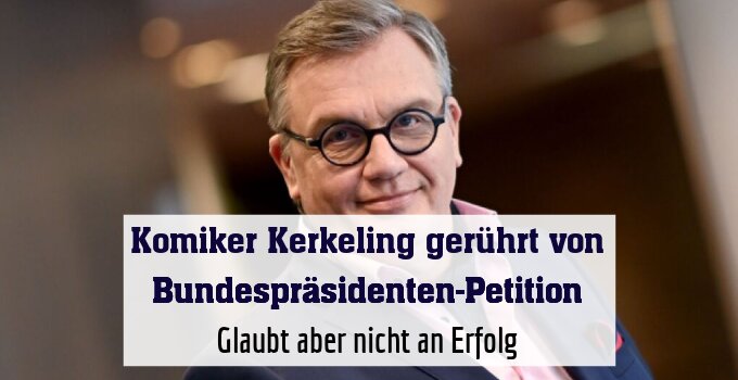 Glaubt aber nicht an Erfolg