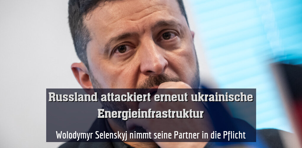 Wolodymyr Selenskyj nimmt seine Partner in die Pflicht