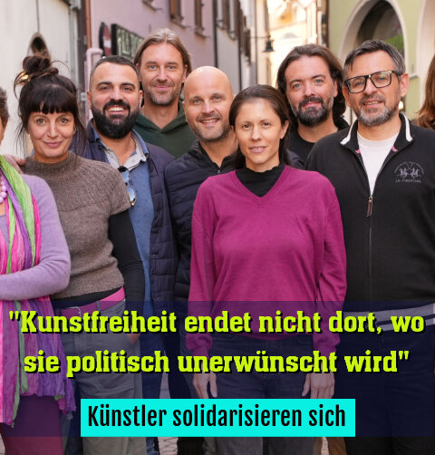 Künstler solidarisieren sich