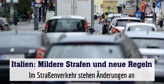 Im Straßenverkehr stehen Änderungen an