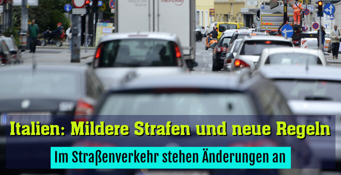Im Straßenverkehr stehen Änderungen an