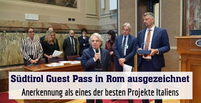 Anerkennung als eines der besten Projekte Italiens