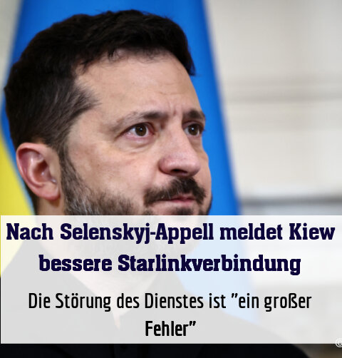 Die Störung des Dienstes ist "ein großer Fehler"