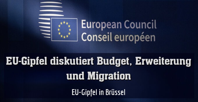 EU-Gipfel in Brüssel