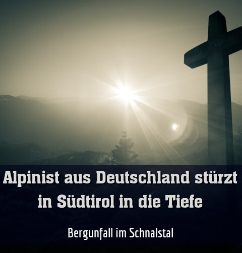 Bergunfall im Schnalstal