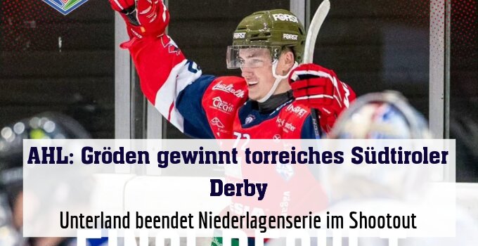Unterland beendet Niederlagenserie im Shootout