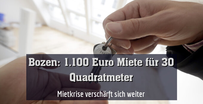 Mietkrise verschärft sich weiter